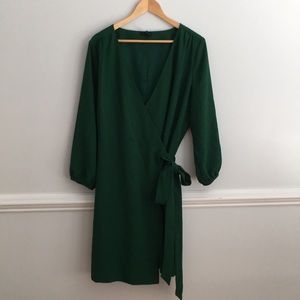 Wrap J. Crew dress